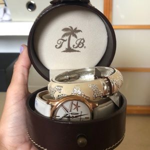 BUNDLE Tommy Bahamas watch and bracelet